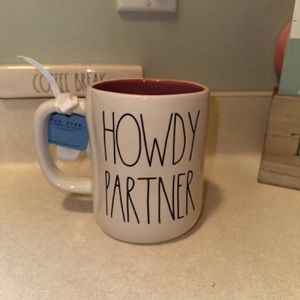 Rae Dunn Toy Story HOWDY PARTNER mug